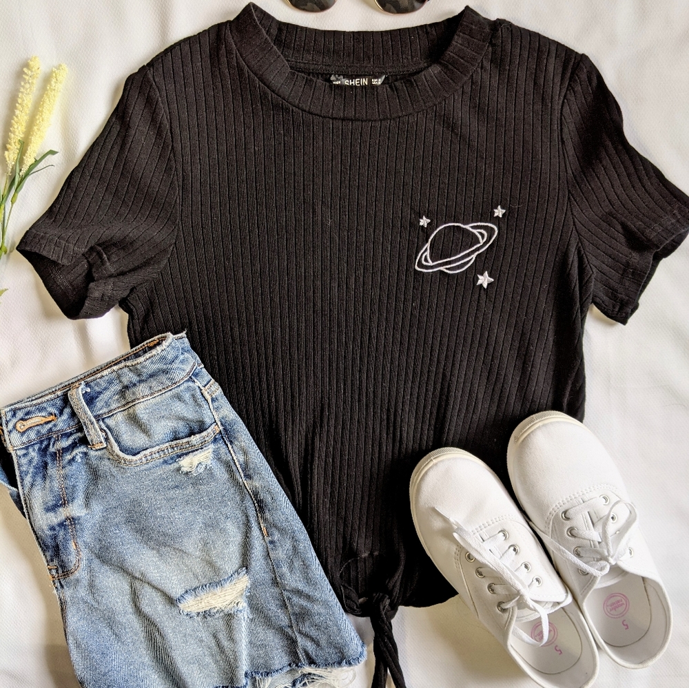 ❌SOLD❌ Shein Black Planet Tee